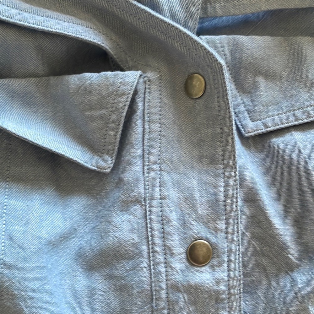 Alexander Wang light blue cotton sleeveless top, size US 0 - Picture 4 of 8